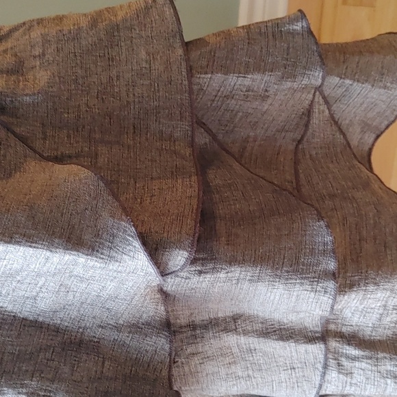 Strapless Tiered Ruffled Sun Dress Size Large - Picture 6 of 12